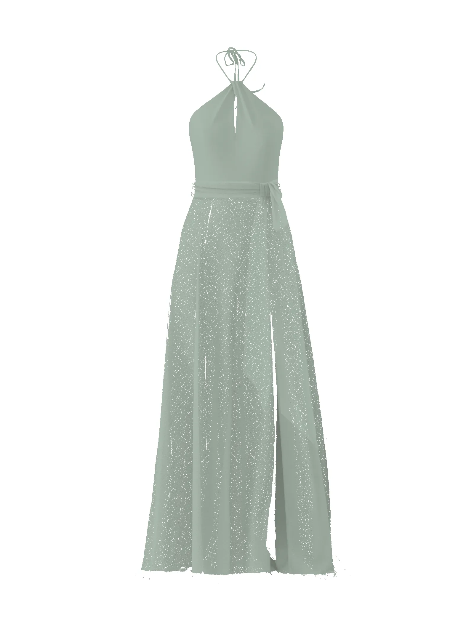 Bodice(Colby), Skirt(Arabella),Belt(Sash), sage sold by Amsale