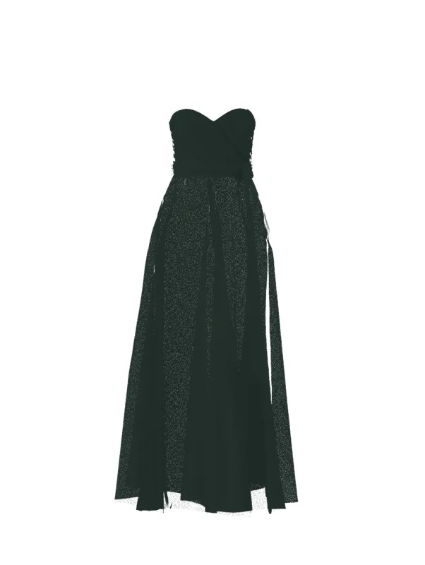 Bodice(Jaycie), Skirt(Cerisa),Belt(Sash), hunter sold by Amsale