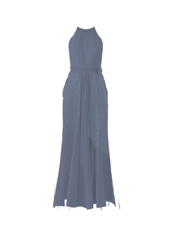 Bodice(Kyra), Skirt(Justine),Belt(Sash), slate sold by Amsale