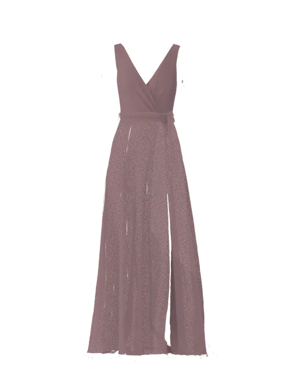 Bodice(Ava), Skirt(Arabella),Belt(Sash), mauve sold by Amsale