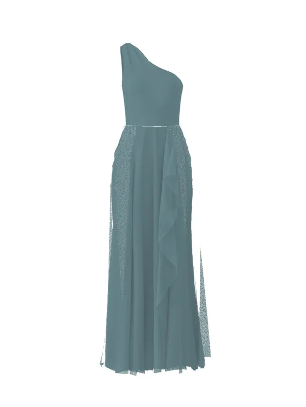 Bodice(Laurie), Skirt(Jaycie), teal sold by Amsale