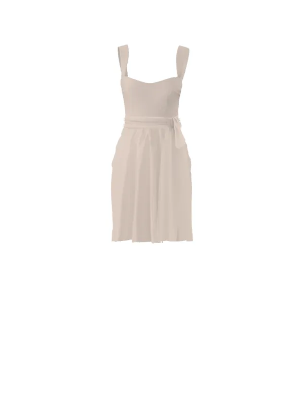 Bodice(Alexis), Skirt(Carla),Belt(Sash), fawn sold by Amsale