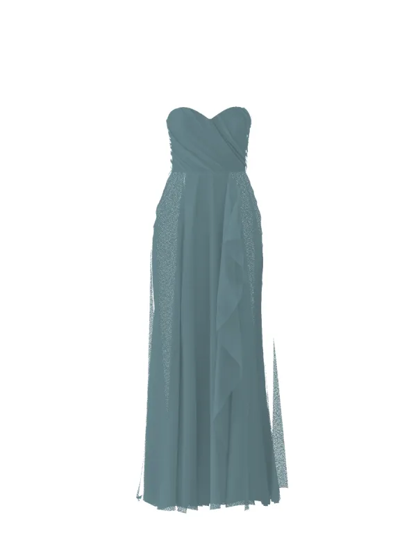 Bodice(Jaycie), Skirt(Jaycie), teal sold by Amsale