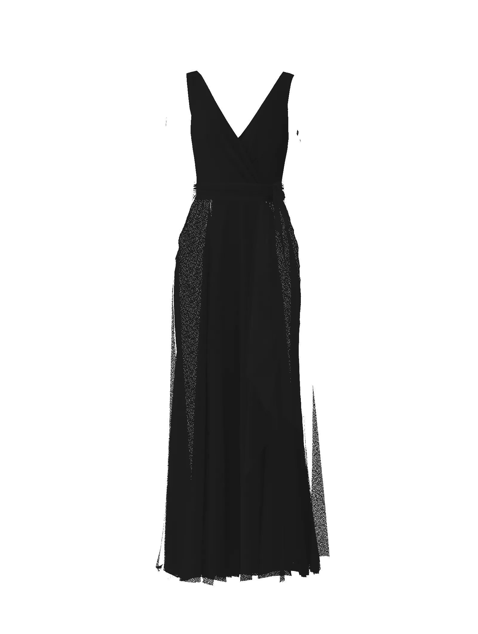 Bodice(Ava), Skirt(Jaycie),Belt(Sash), black sold by Amsale