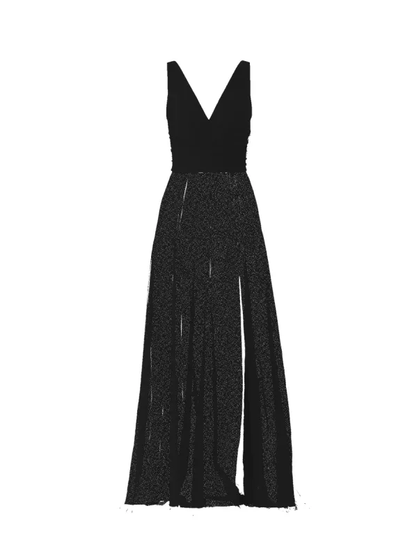 Bodice(Justine), Skirt(Arabella), black sold by Amsale