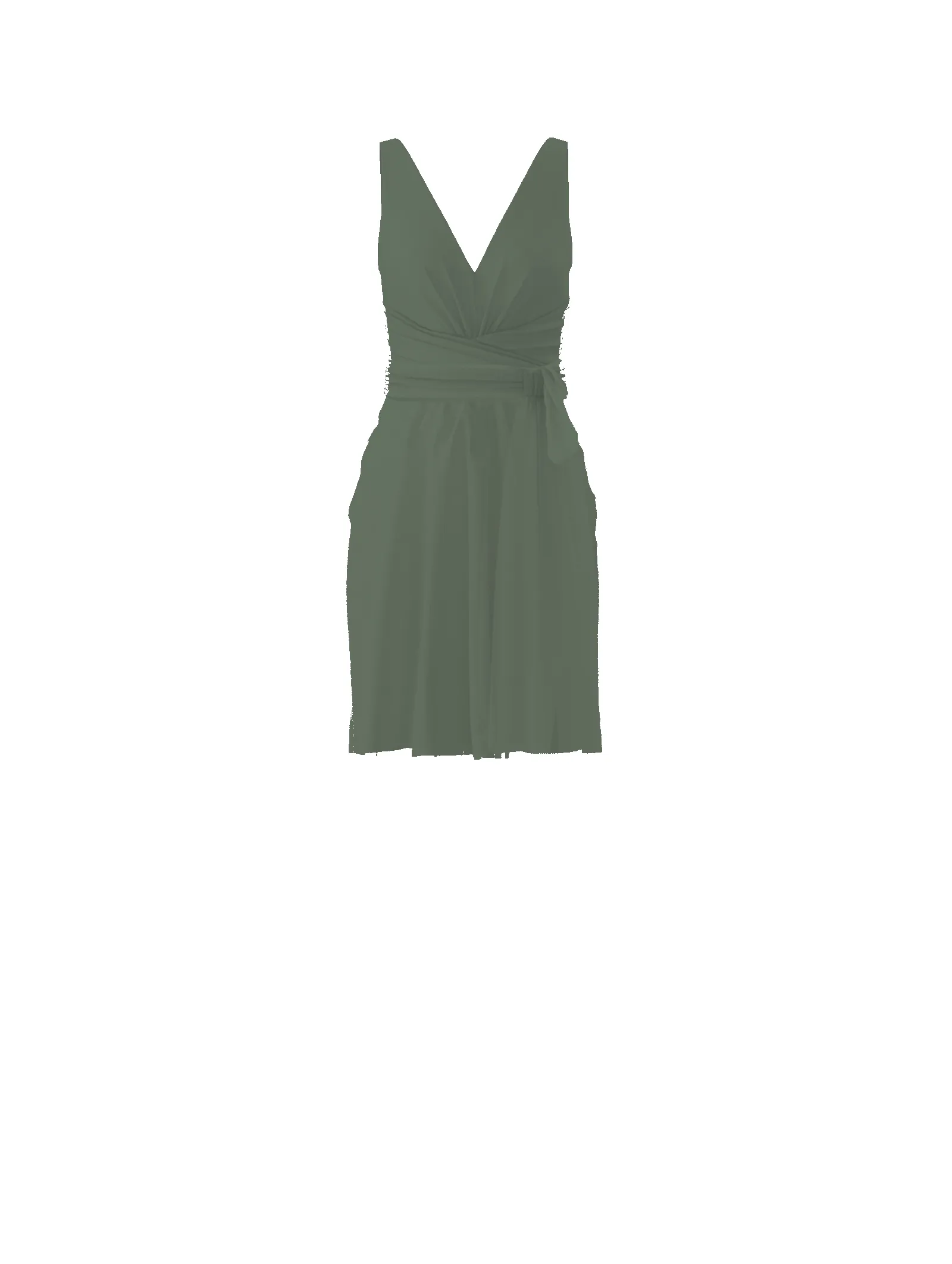 Bodice(Justine), Skirt(Carla),Belt(Sash), olive sold by Amsale