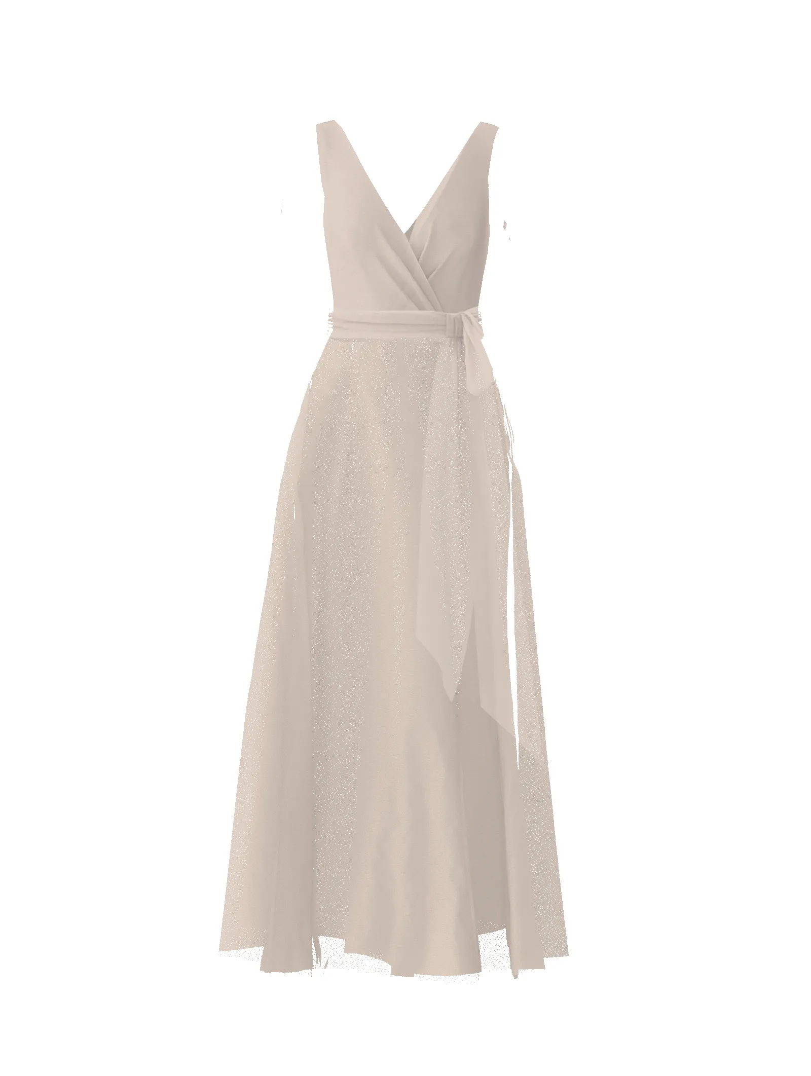 Bodice(Ava), Skirt(Cerisa),Belt(Sash), fawn sold by Amsale