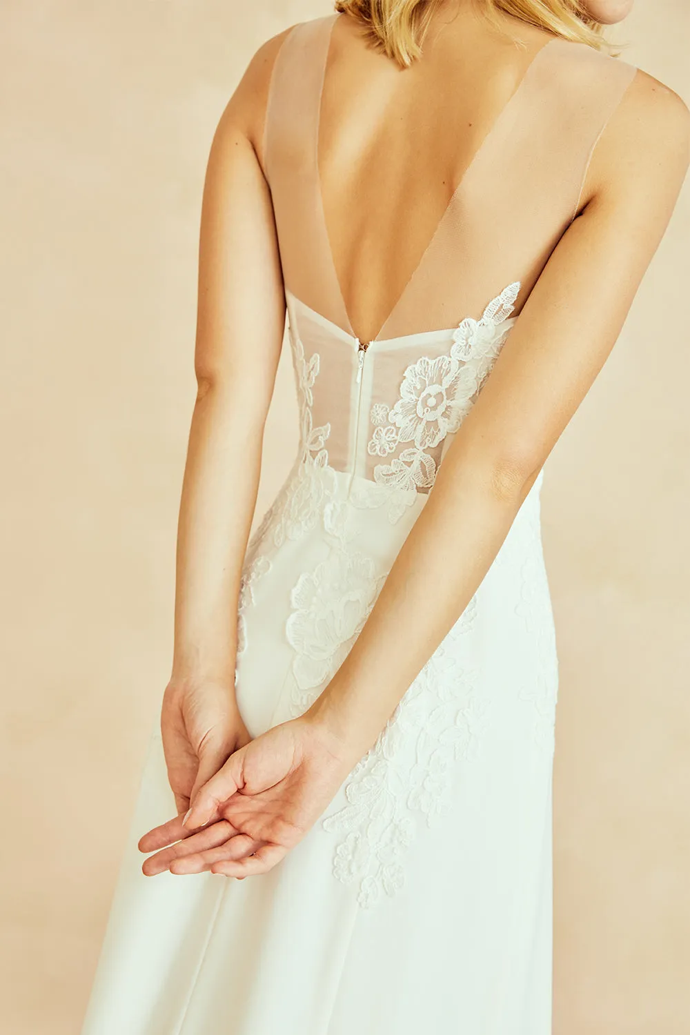 Megan - Ivory sold by Amsale