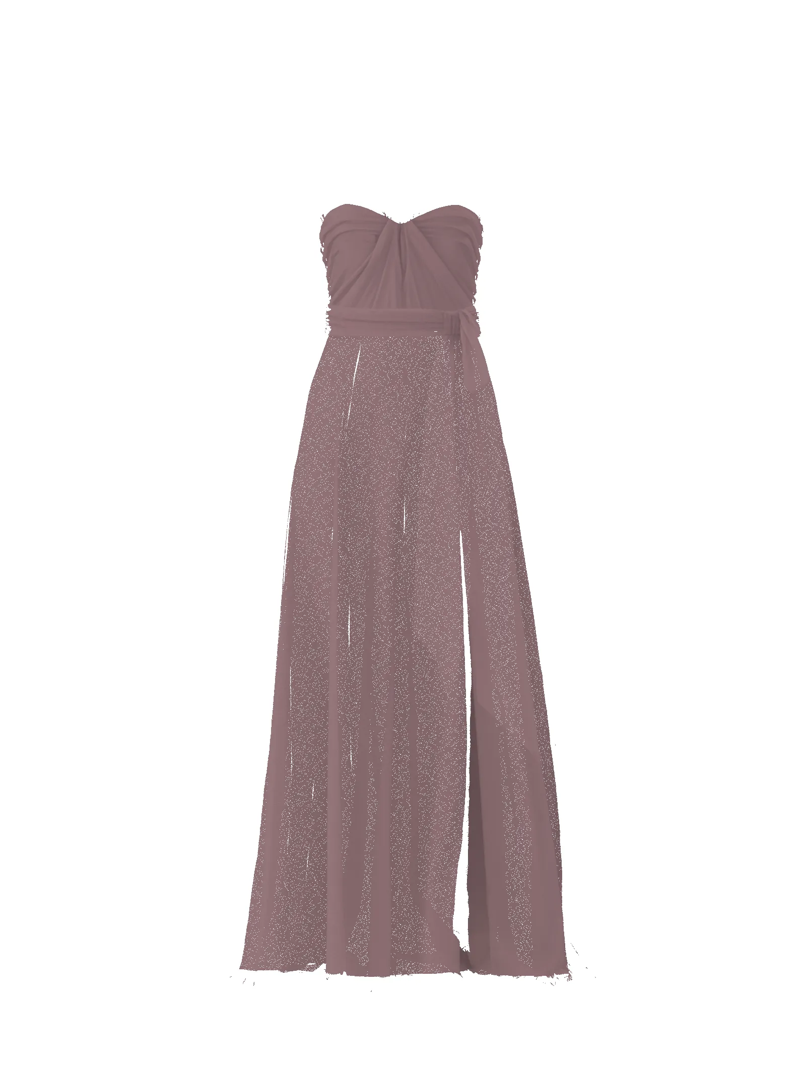 Bodice(Cerisa), Skirt(Arabella),Belt(Sash), mauve sold by Amsale