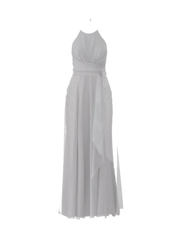 Bodice(Jayla), Skirt(Jaycie),Belt(Sash), platinum sold by Amsale