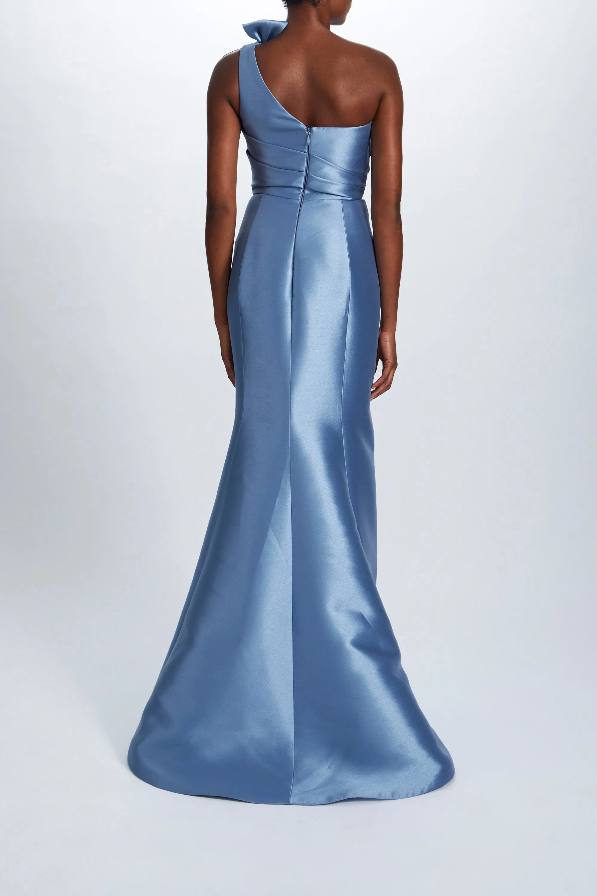 Mikado Draped Bodice Gown sold by Amsale product image thumbnail 3