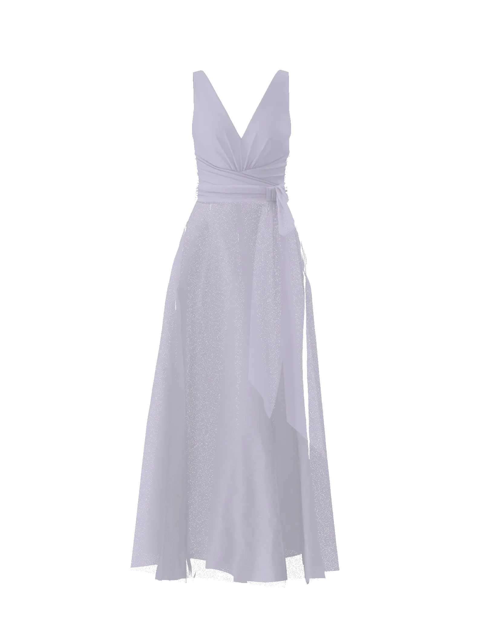 Bodice(Justine), Skirt(Cerisa),Belt(Sash), lilac sold by Amsale