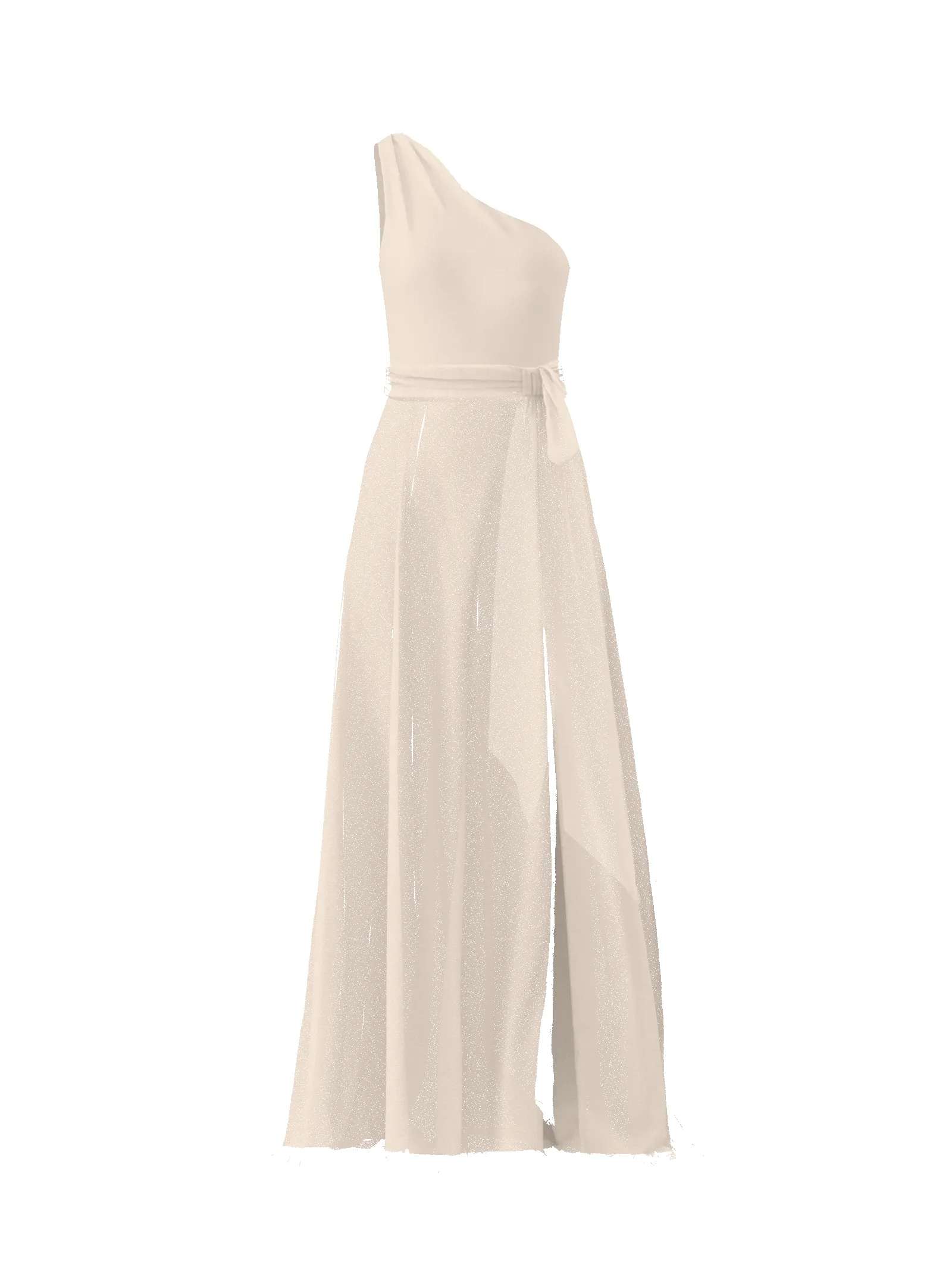 Bodice(Laurie), Skirt(Arabella),Belt(Sash), cream sold by Amsale