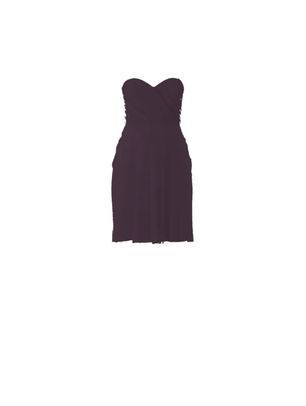 Bodice(Jaycie), Skirt(Carla), plum sold by Amsale