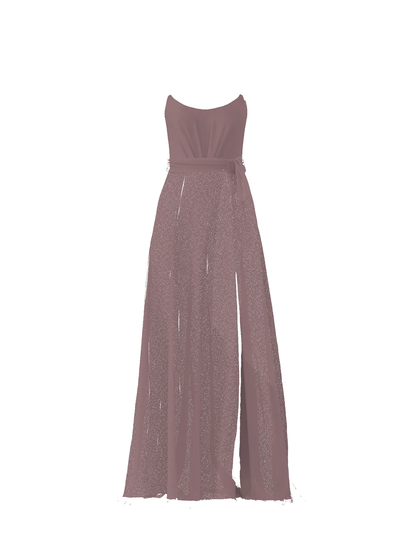 Bodice(Campbell), Skirt(Arabella),Belt(Sash), mauve sold by Amsale