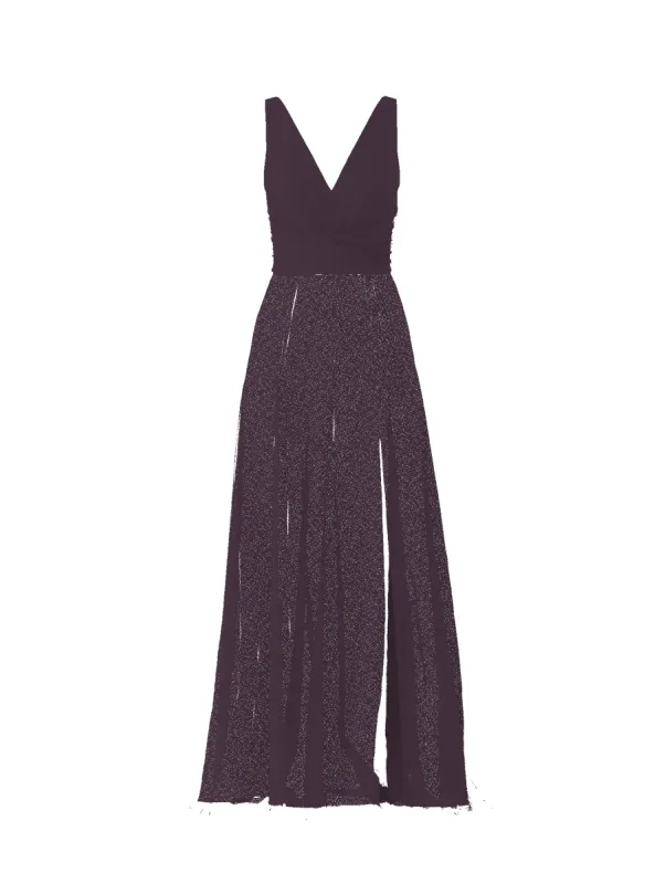 Bodice(Justine), Skirt(Arabella), plum sold by Amsale