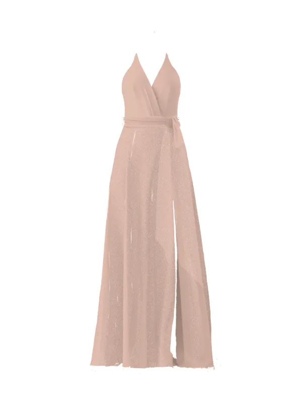 Bodice(Carmelle), Skirt(Arabella),Belt(Sash), blush sold by Amsale