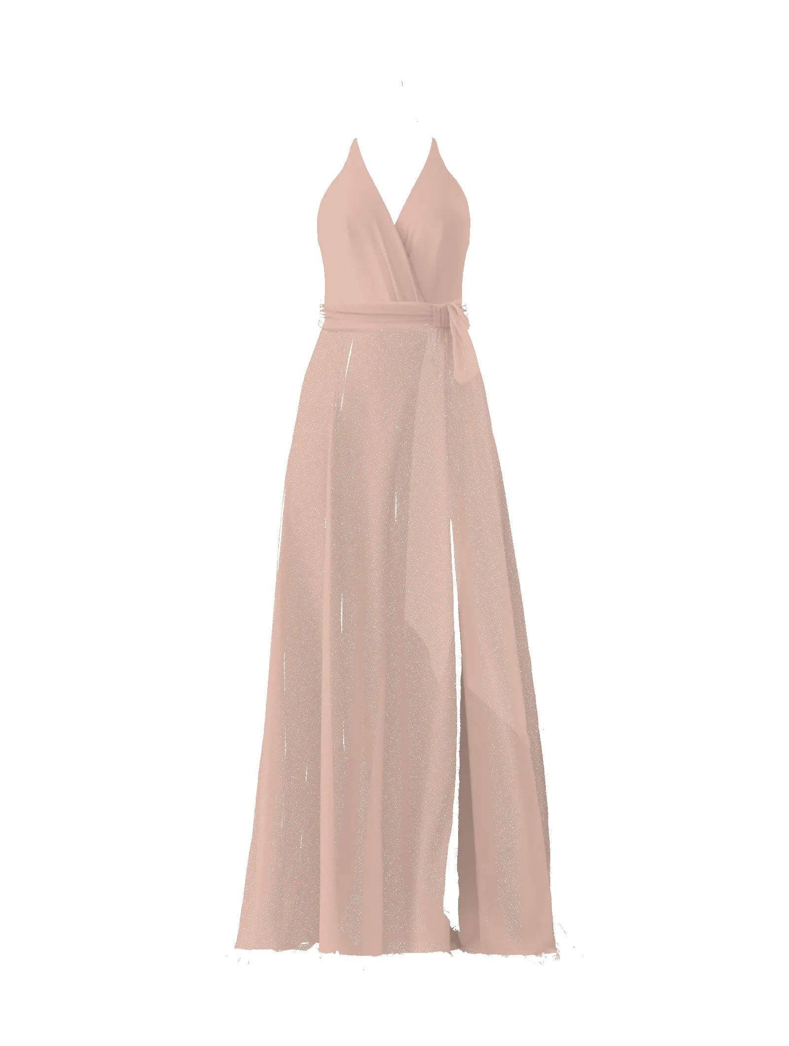 Bodice(Carmelle), Skirt(Arabella),Belt(Sash), blush sold by Amsale