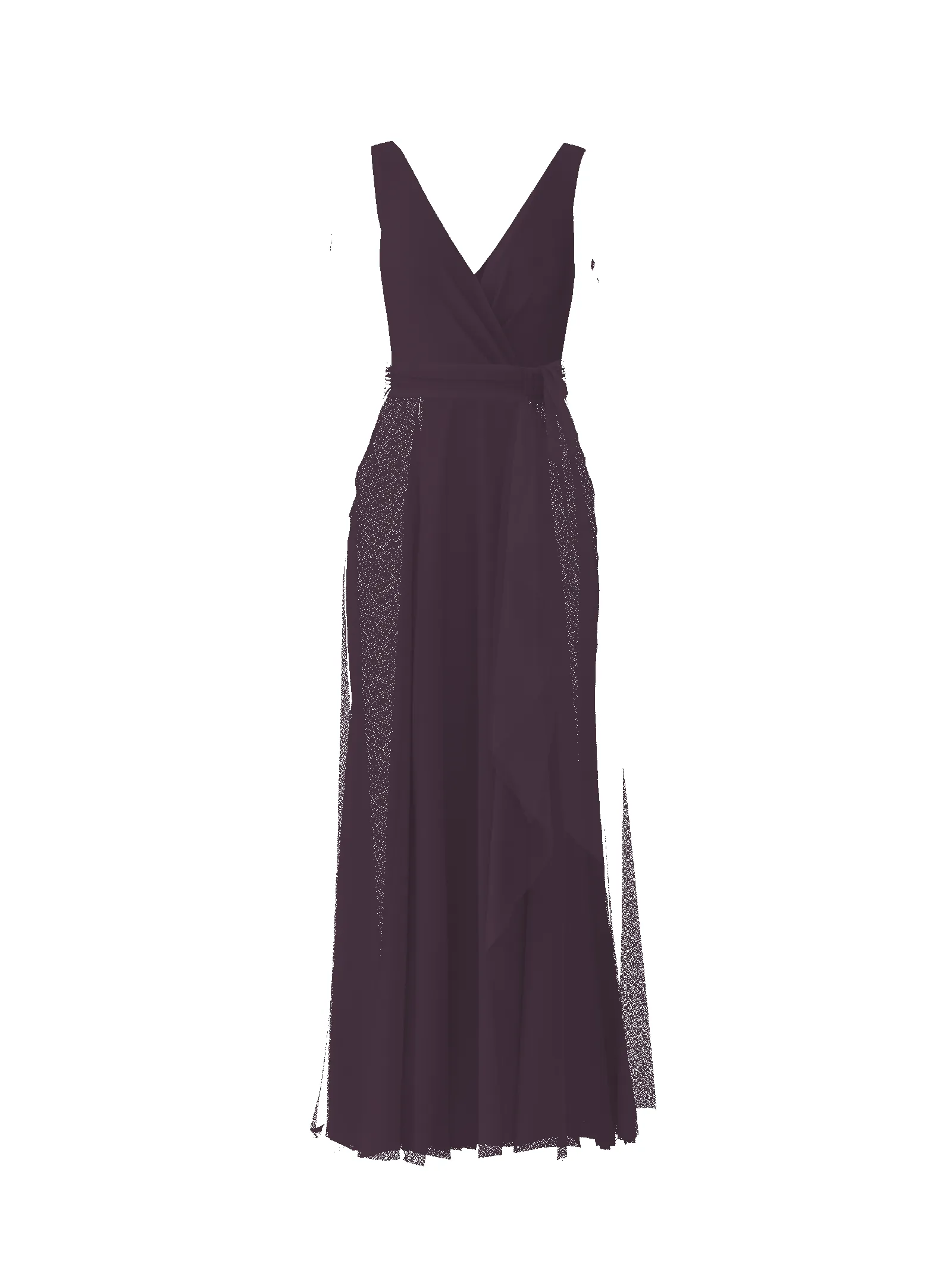 Bodice(Ava), Skirt(Jaycie),Belt(Sash), plum sold by Amsale