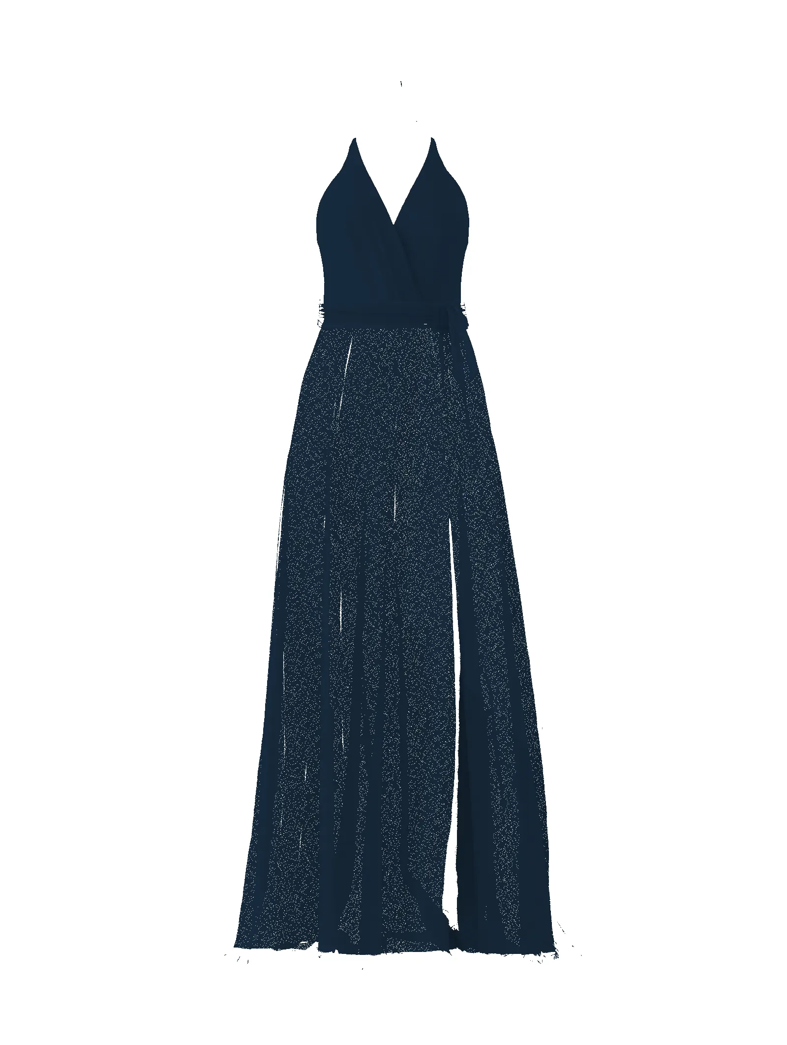 Bodice(Carmelle), Skirt(Arabella),Belt(Sash), navy sold by Amsale