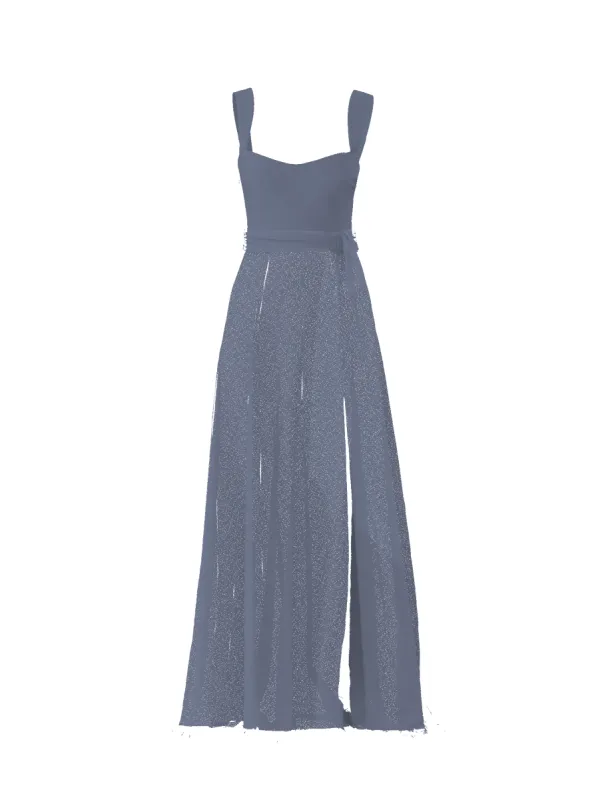 Bodice(Alexis), Skirt(Arabella),Belt(Sash), slate sold by Amsale