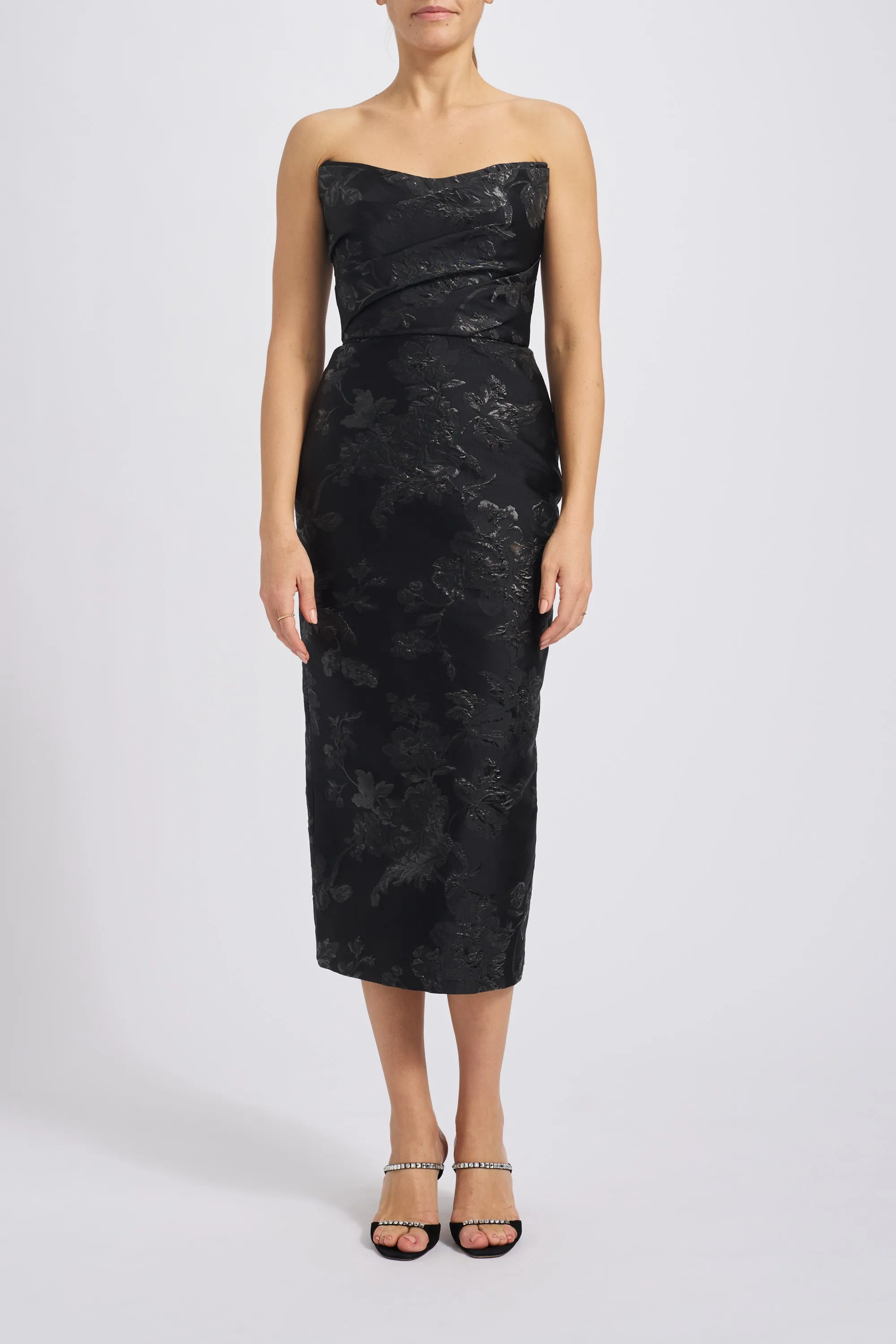 Jacquard Cocktail Dress sold by Amsale