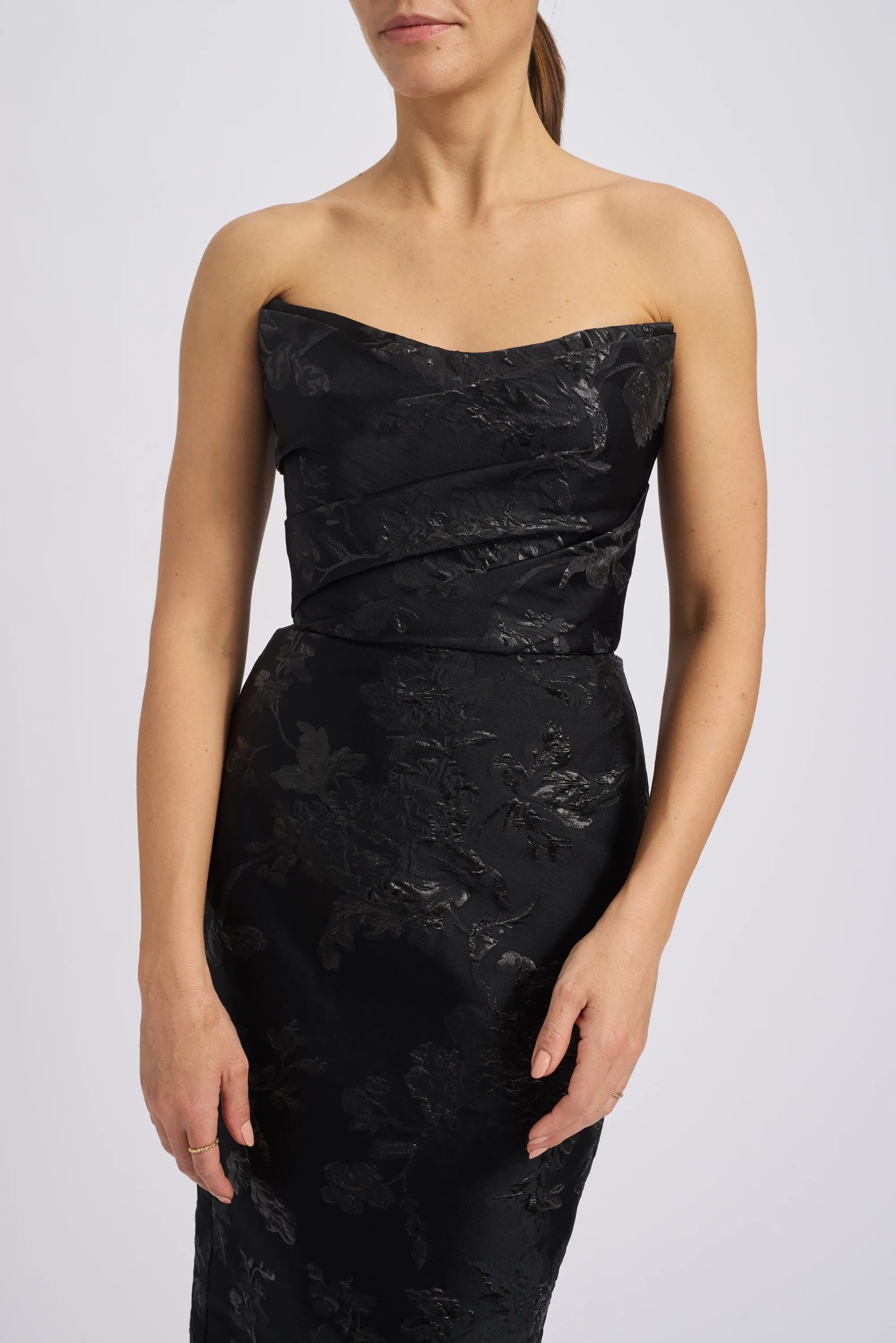 Jacquard Cocktail Dress sold by Amsale product image thumbnail 2