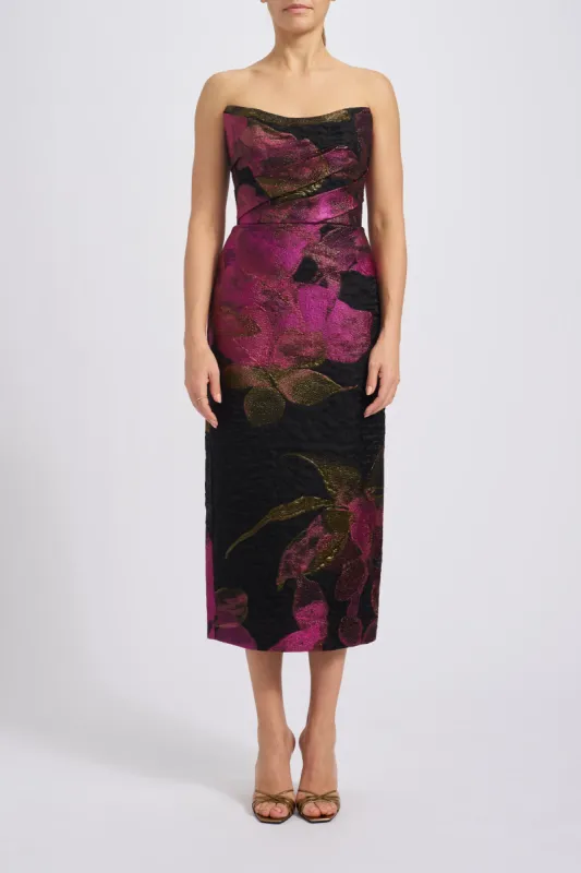 P737 - Fuchsia-Black sold by Amsale