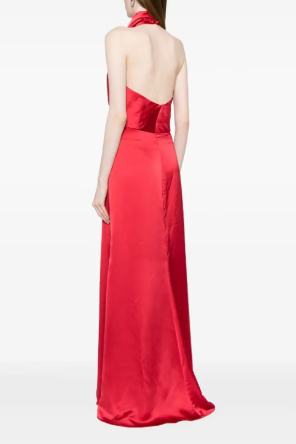 Cowl Neck Halter Gown sold by Amsale product image thumbnail 3