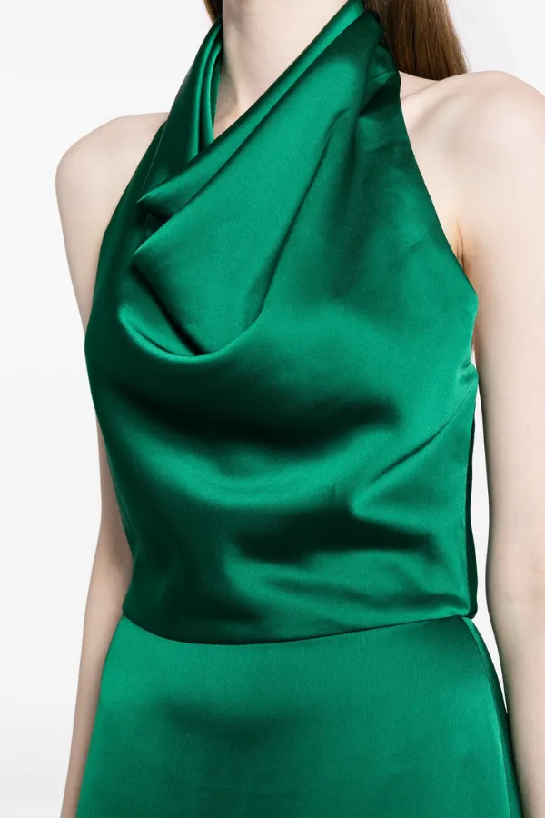Cowl Neck Halter Gown sold by Amsale product image thumbnail 4