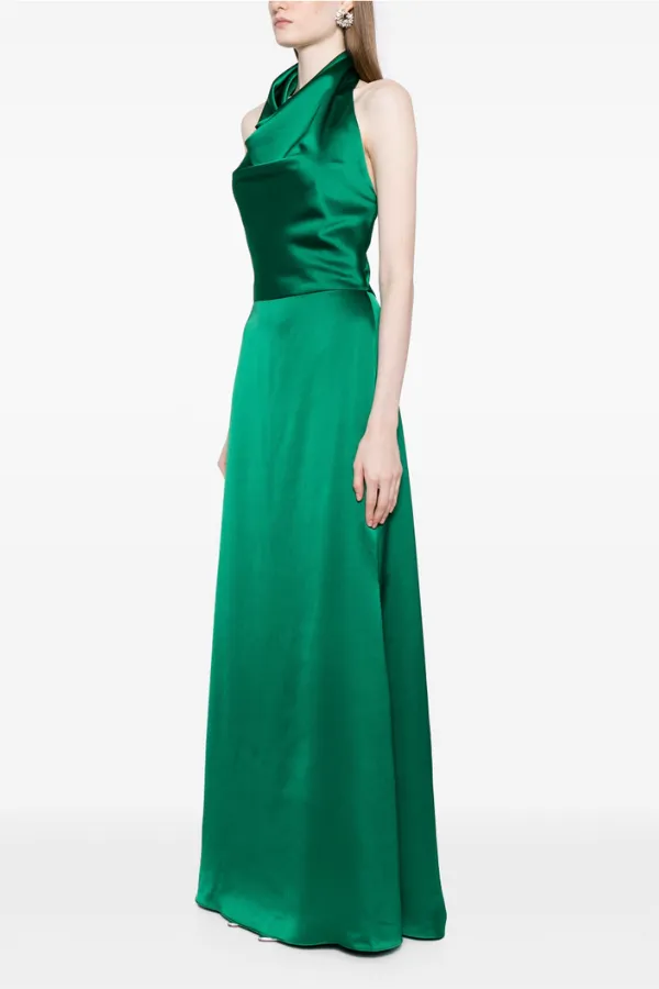 Cowl Neck Halter Gown sold by Amsale product image thumbnail 2