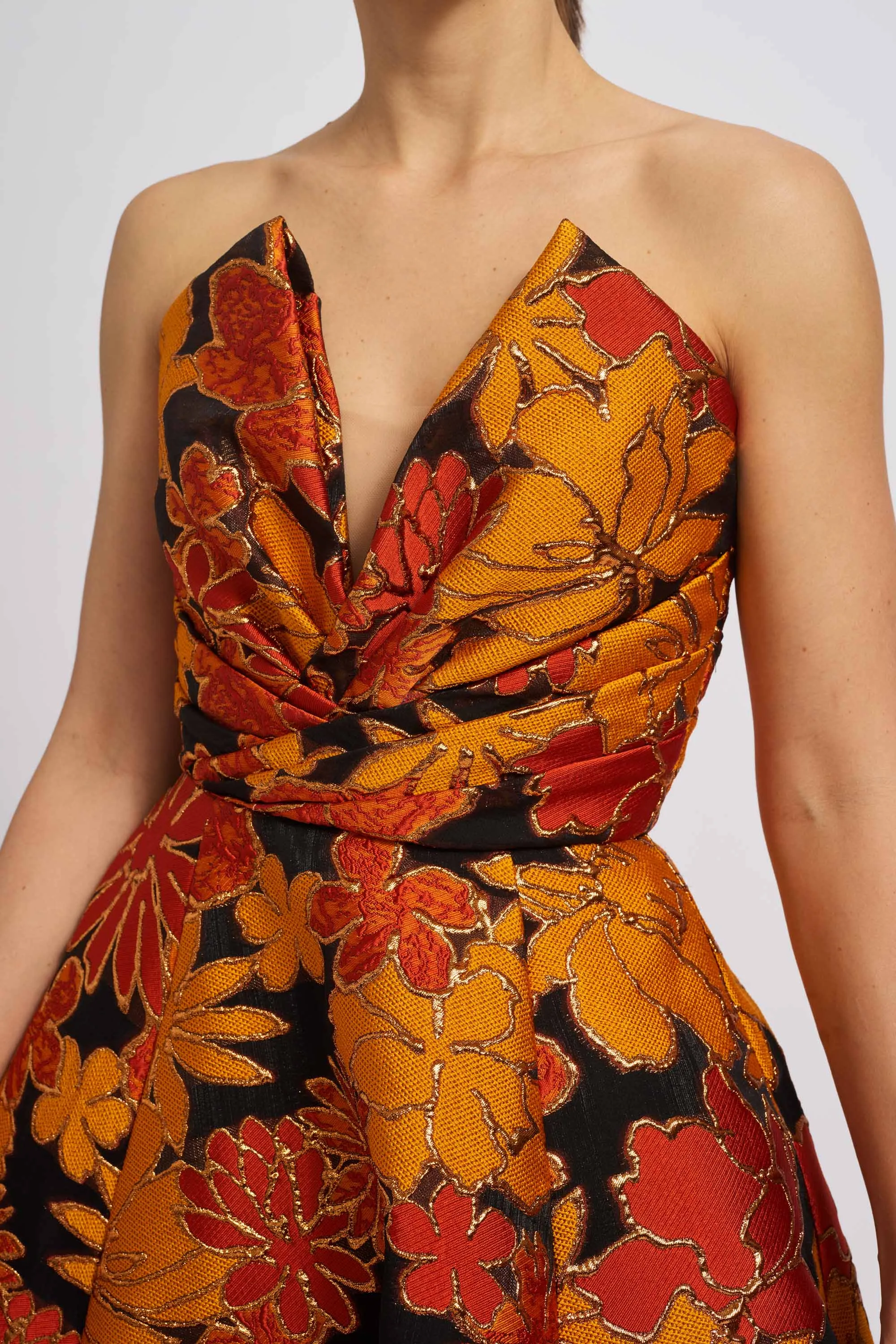 Floral Jacquard Ball Gown sold by Amsale product image thumbnail 2