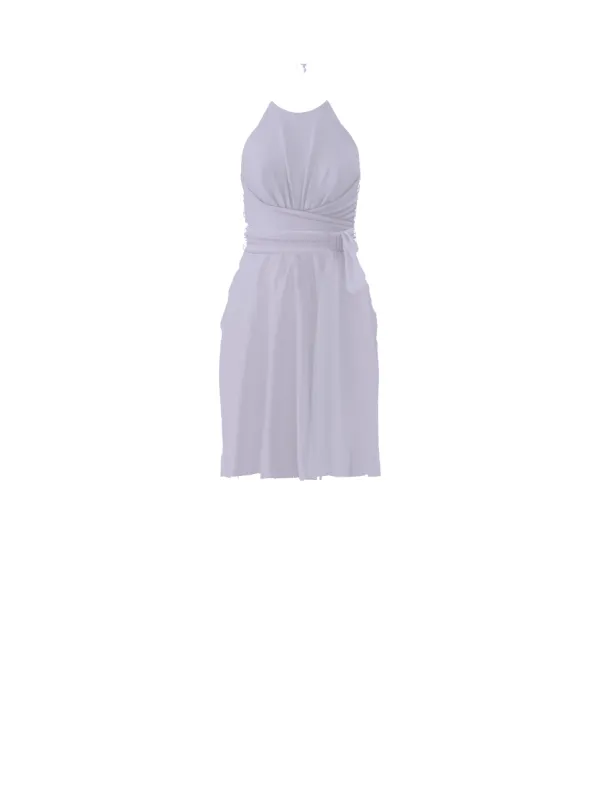 Bodice(Jayla), Skirt(Carla),Belt(Sash), lilac sold by Amsale