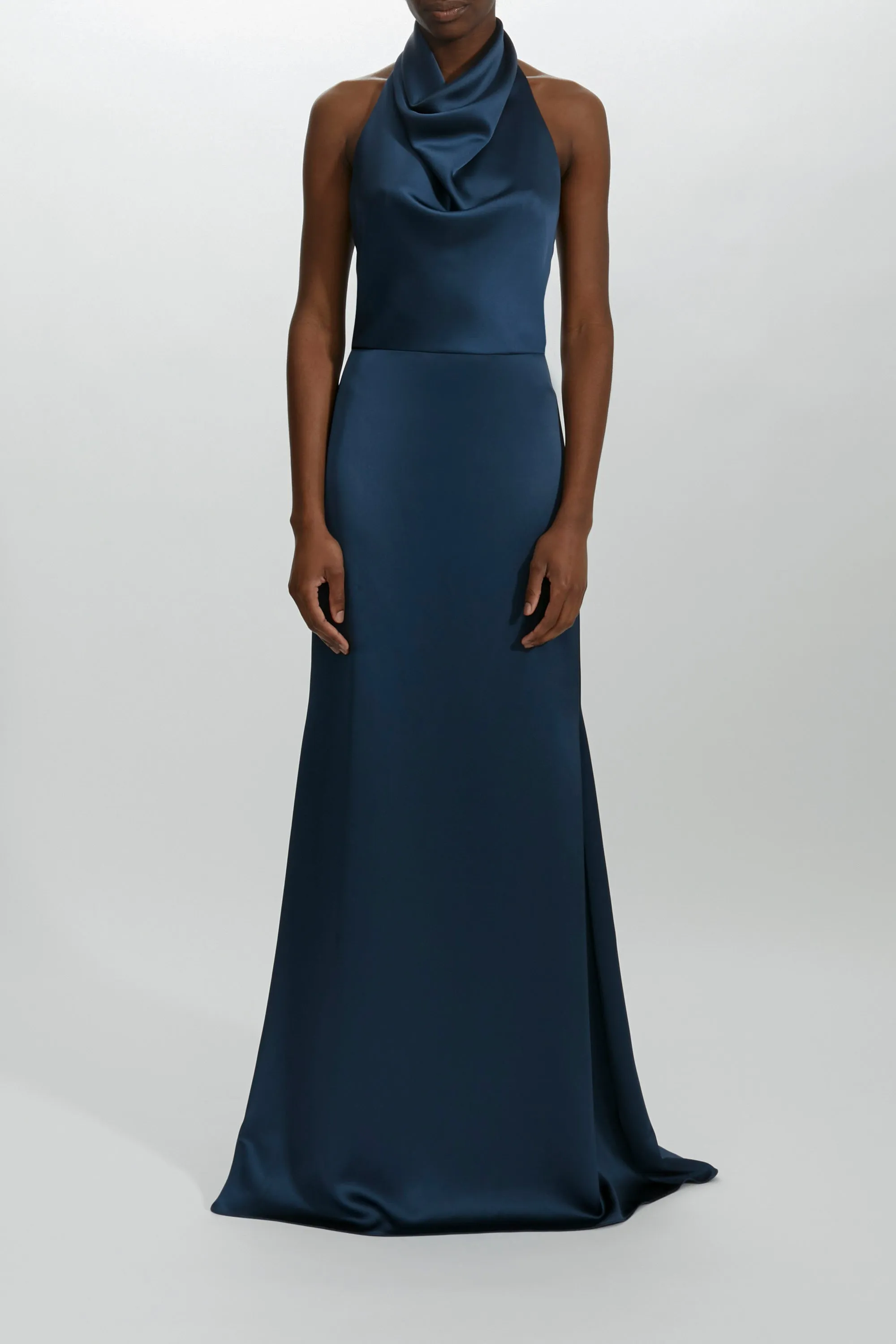 Cowl Neck Halter Gown sold by Amsale product image thumbnail 3