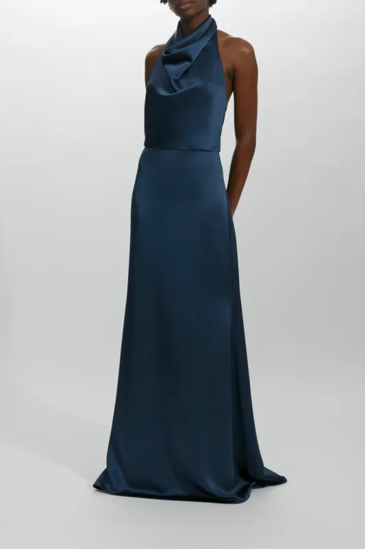 Cowl Neck Halter Gown sold by Amsale