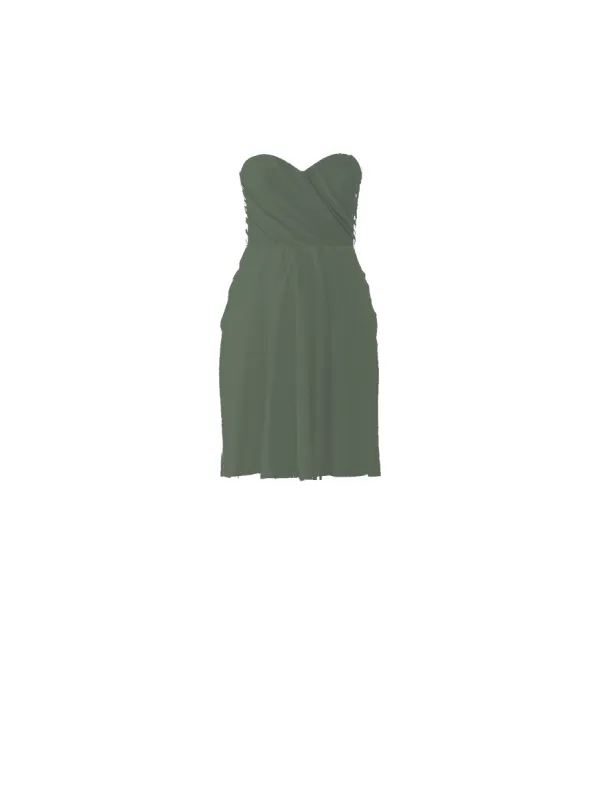 Bodice(Jaycie), Skirt(Carla), olive sold by Amsale
