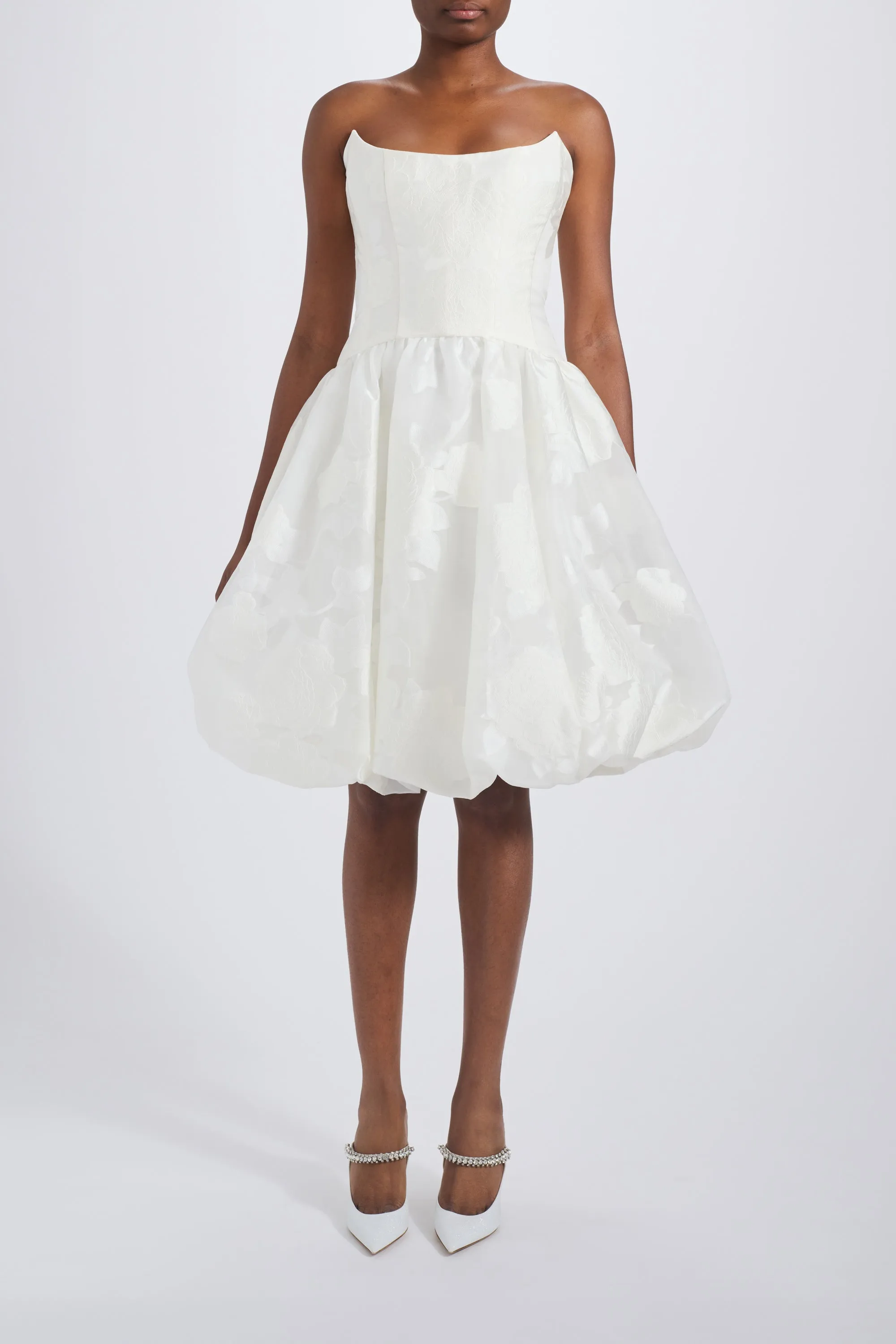 Bubble Hem Dress sold by Amsale