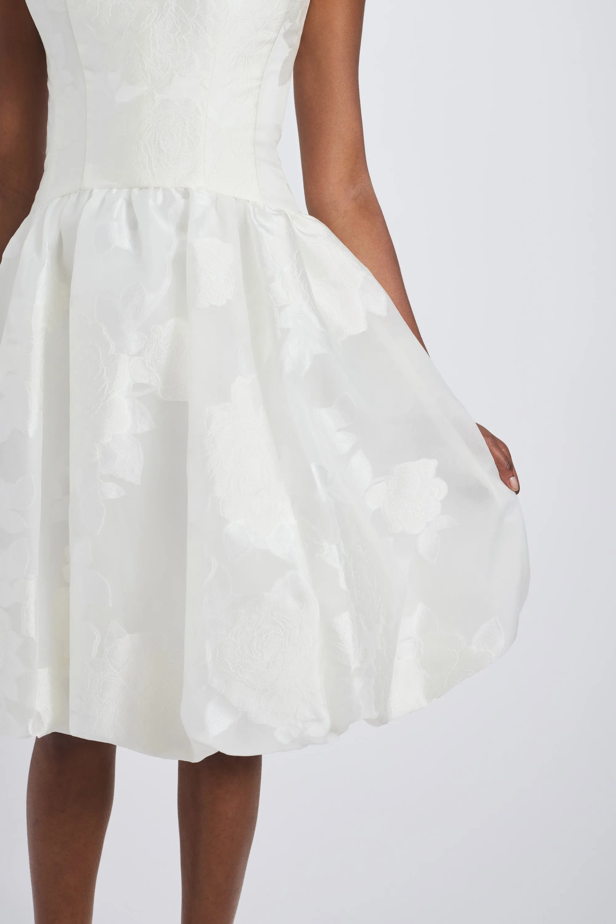 Bubble Hem Dress sold by Amsale product image thumbnail 2