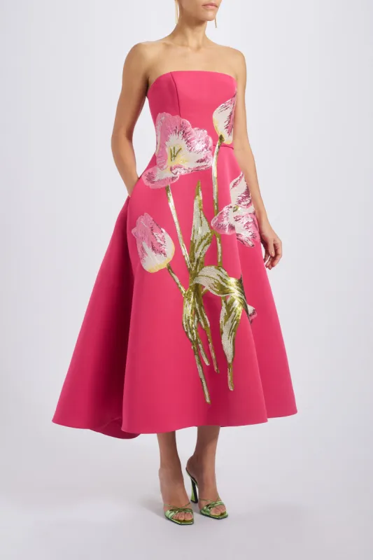 P820A - Cerise sold by Amsale