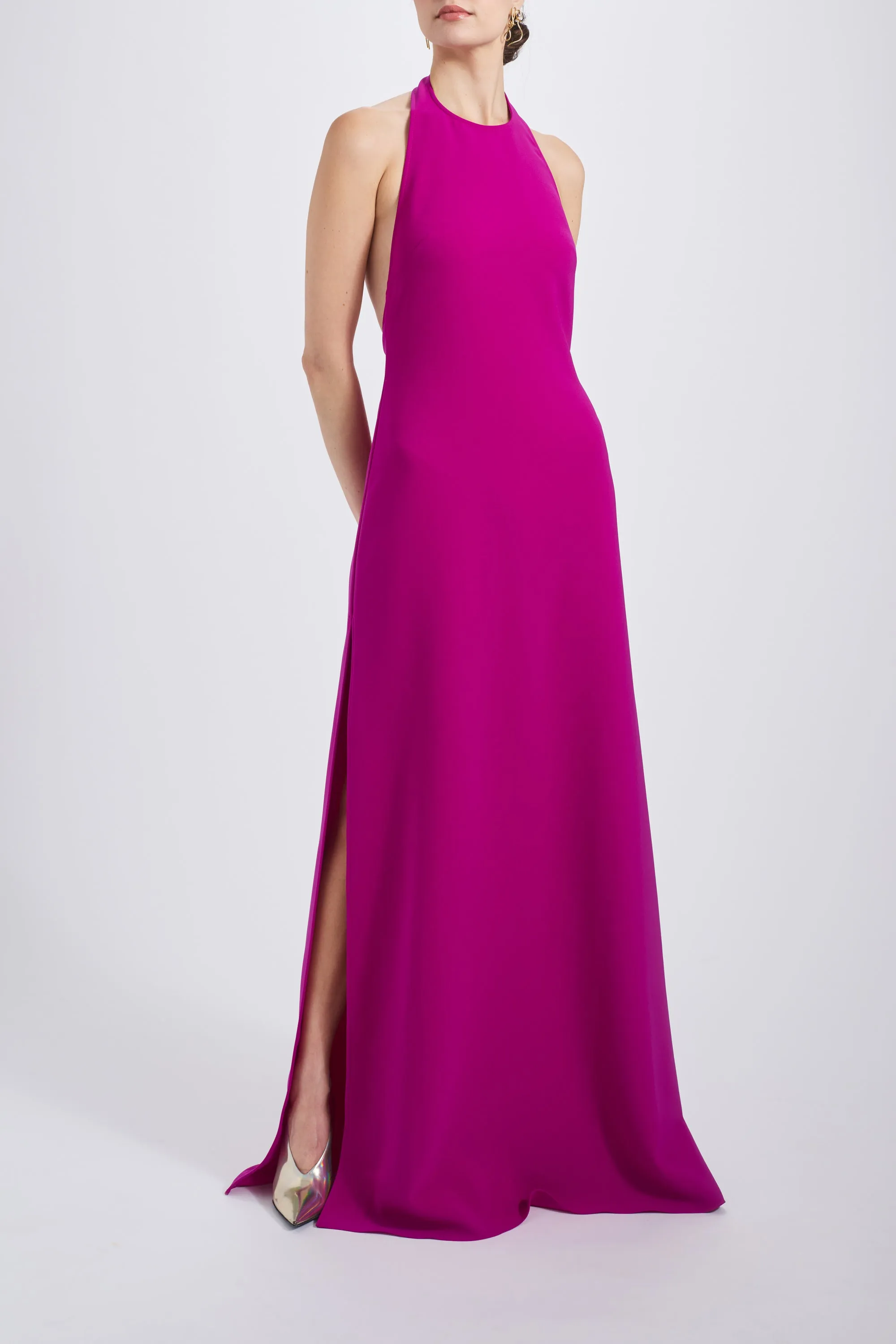 P822P - Magenta sold by Amsale