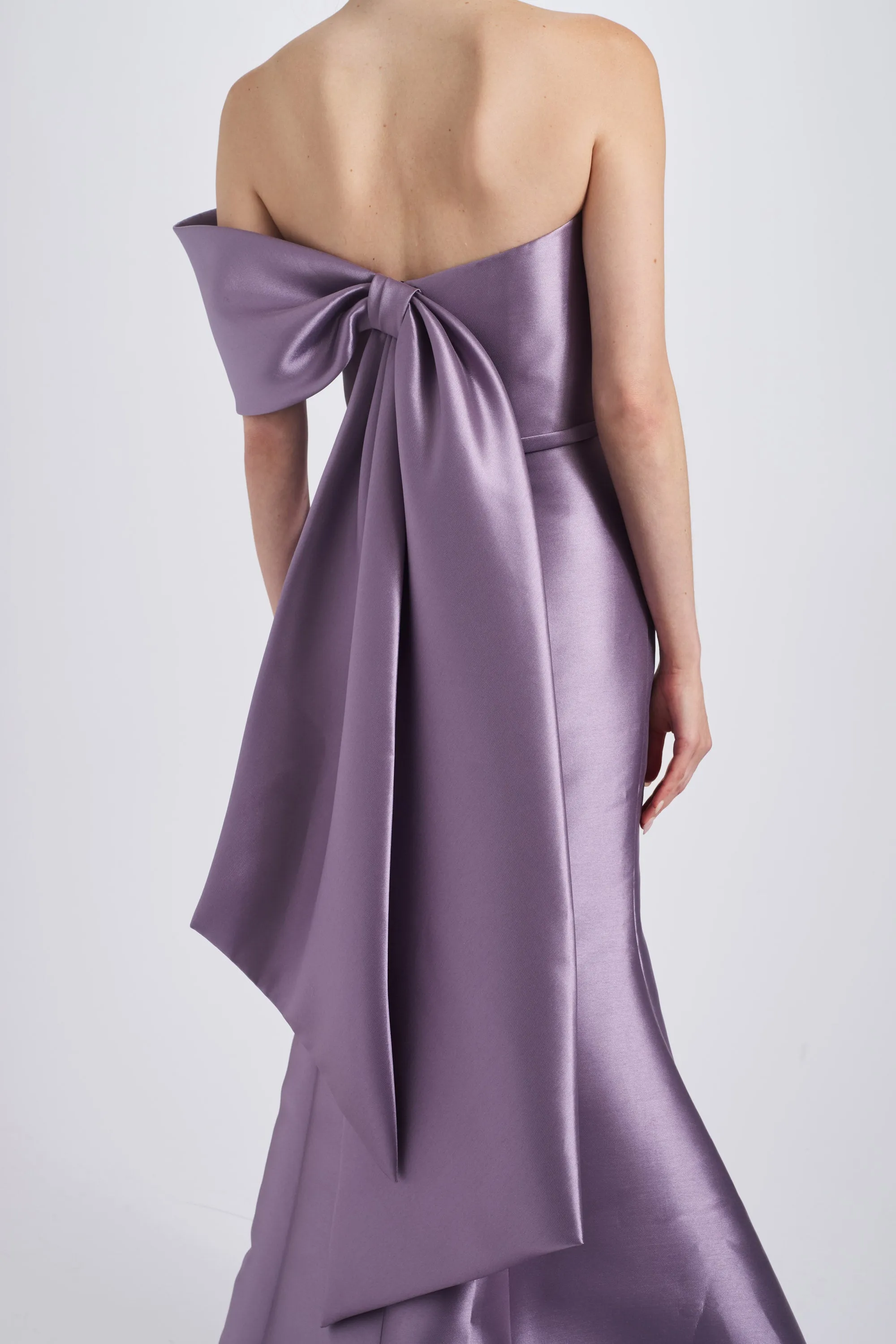 Asymmetric Bow Gown sold by Amsale product image thumbnail 3