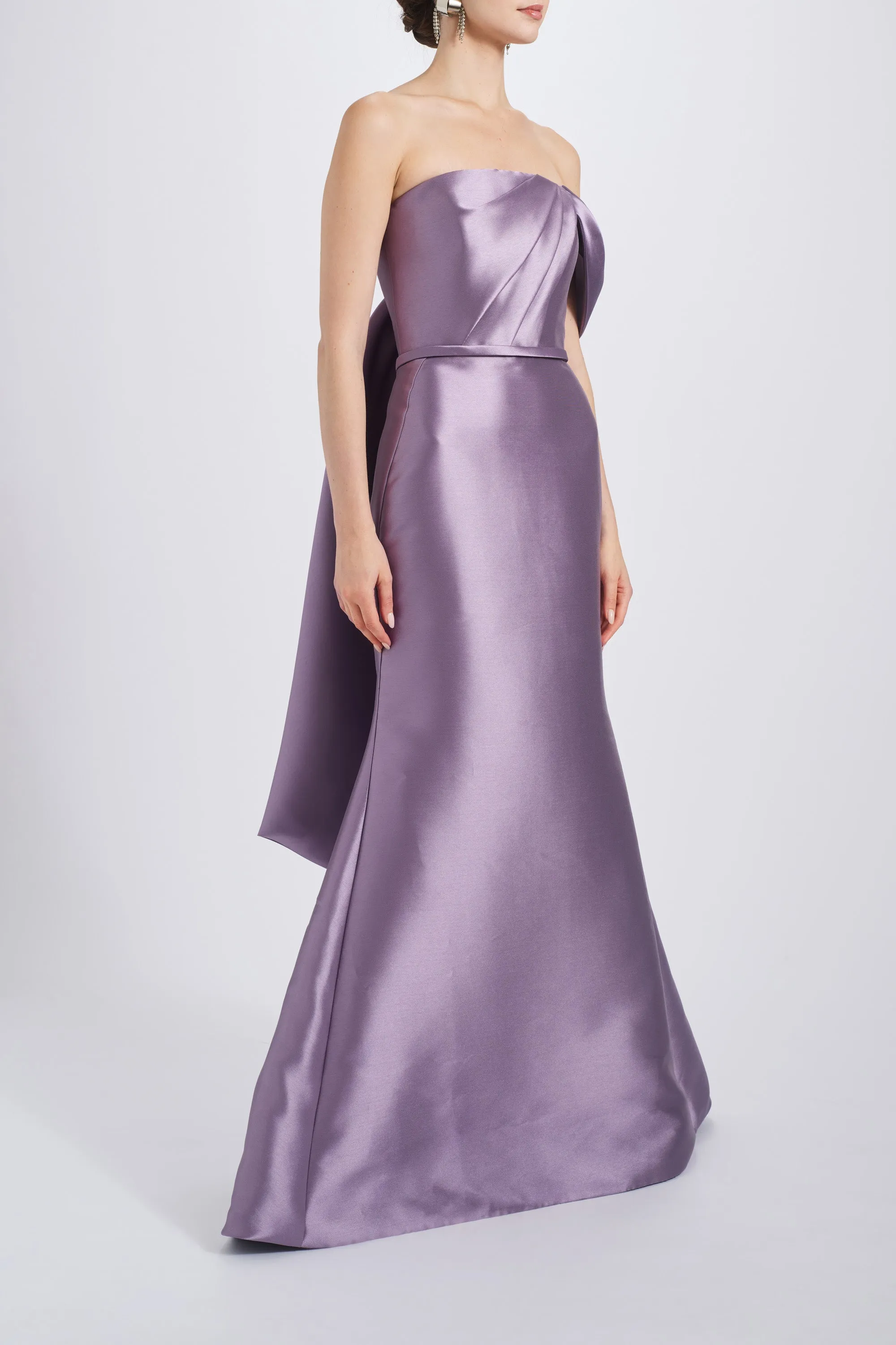 Asymmetric Bow Gown sold by Amsale product image thumbnail 5