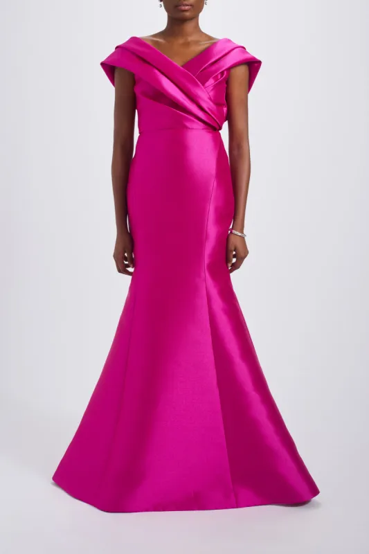Draped Mikado Gown sold by Amsale