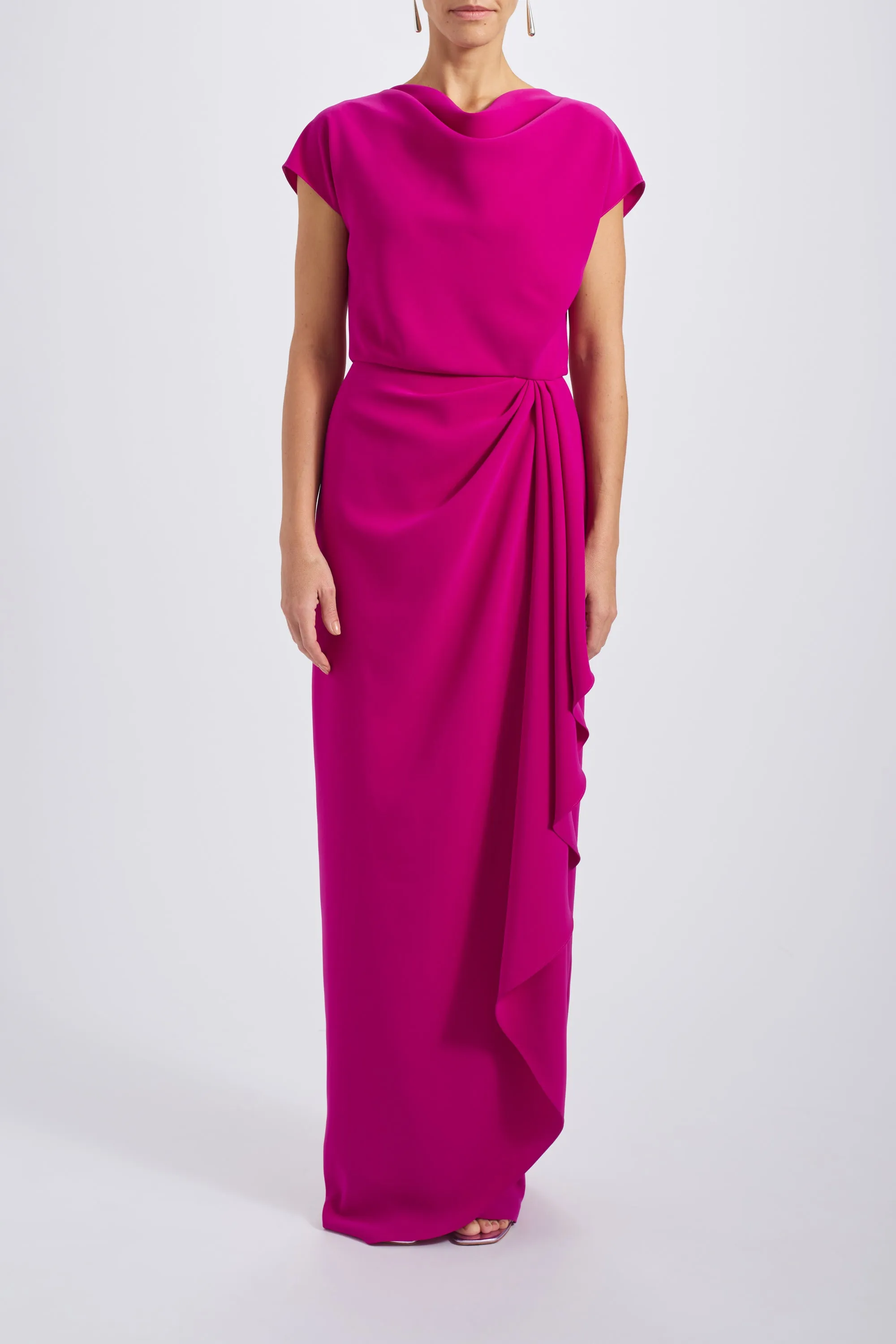 Draped Crepe Gown sold by Amsale
