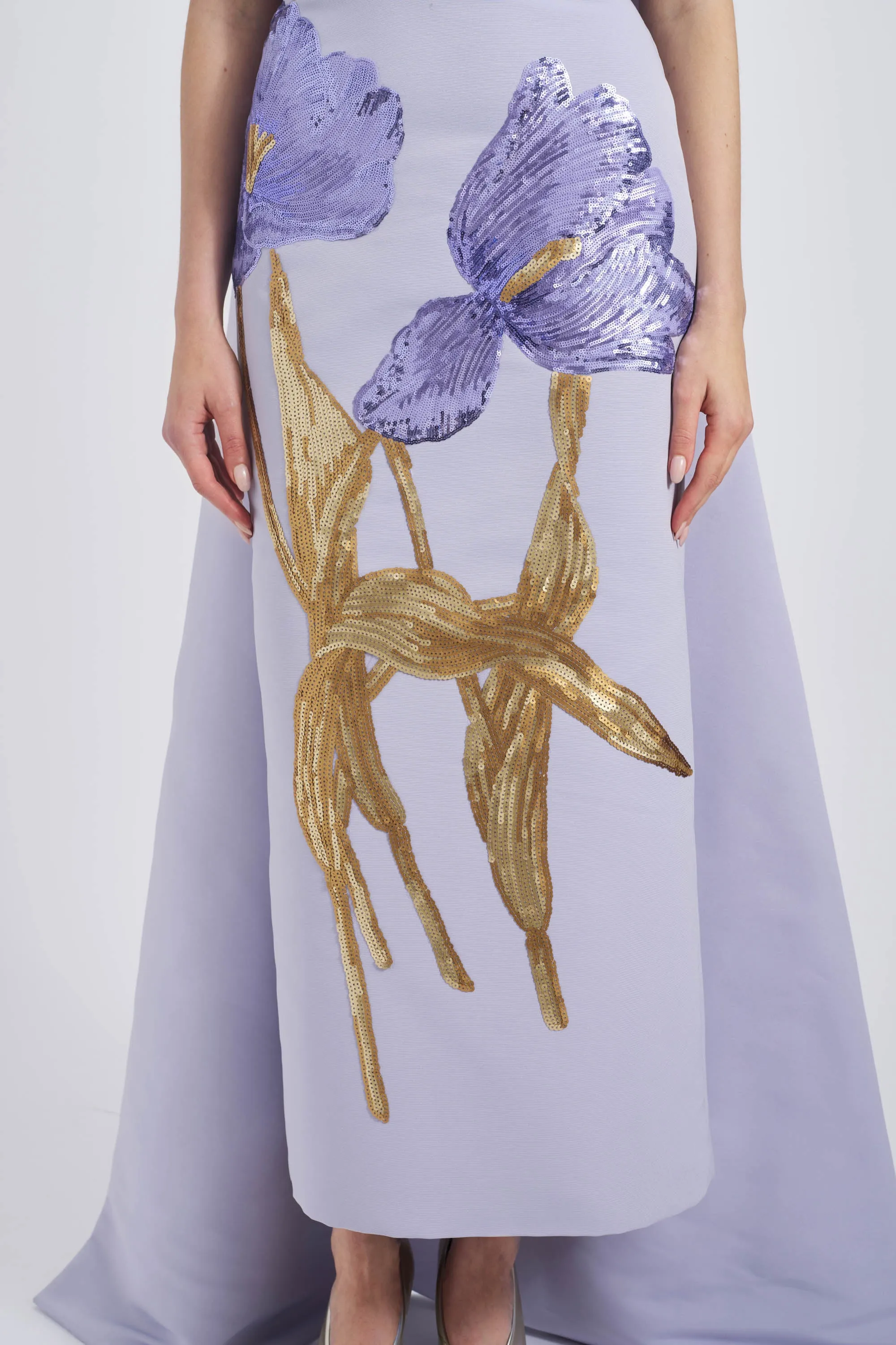 P814A - Lilac sold by Amsale product image thumbnail 4