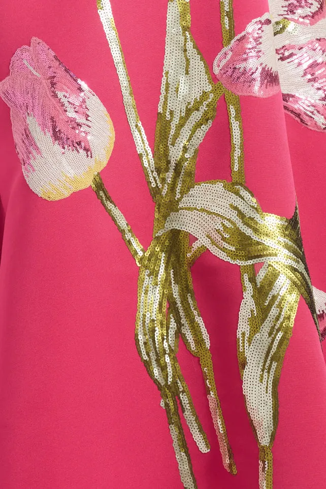P814A - Cerise sold by Amsale