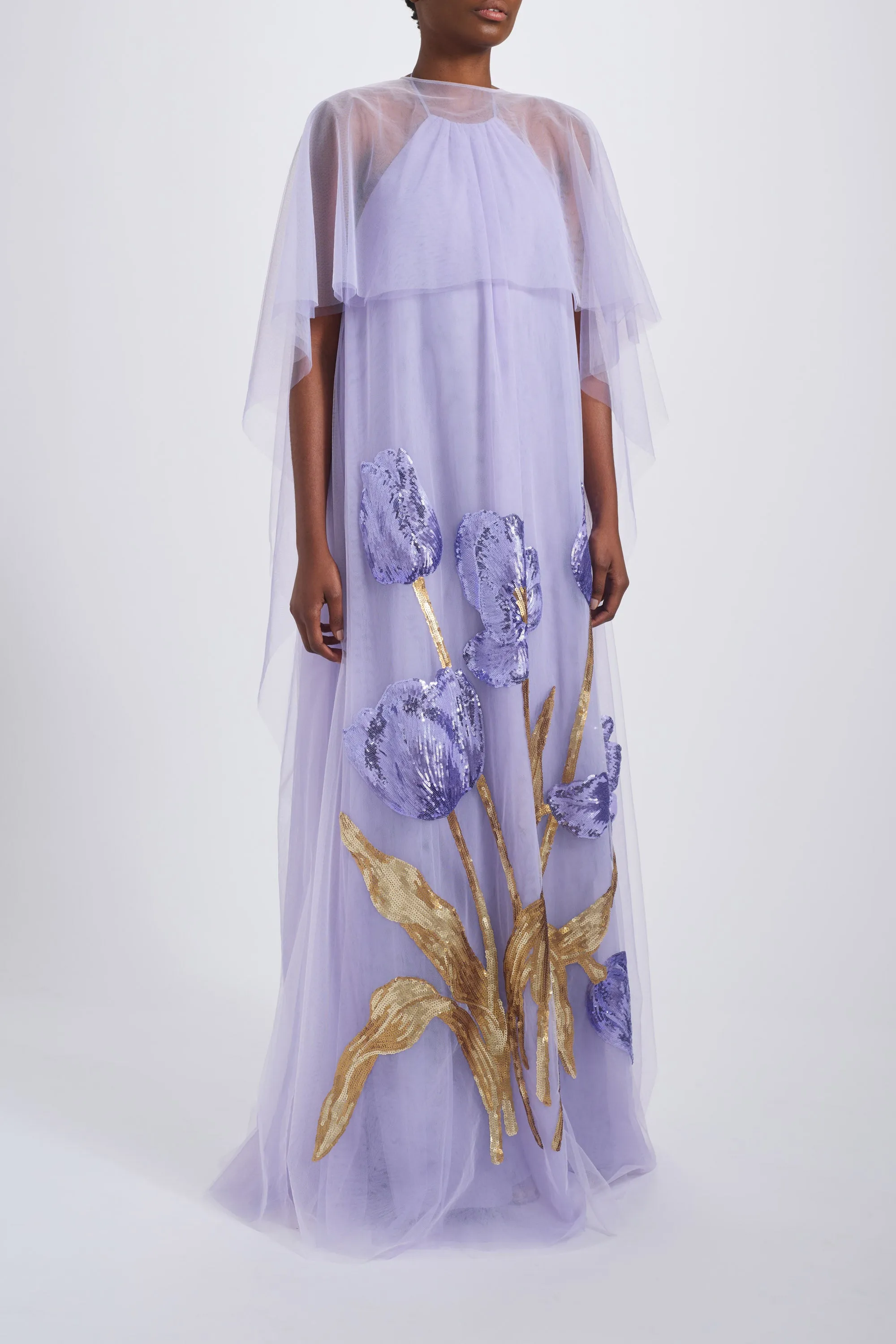 P799U - Lilac sold by Amsale product image thumbnail 3