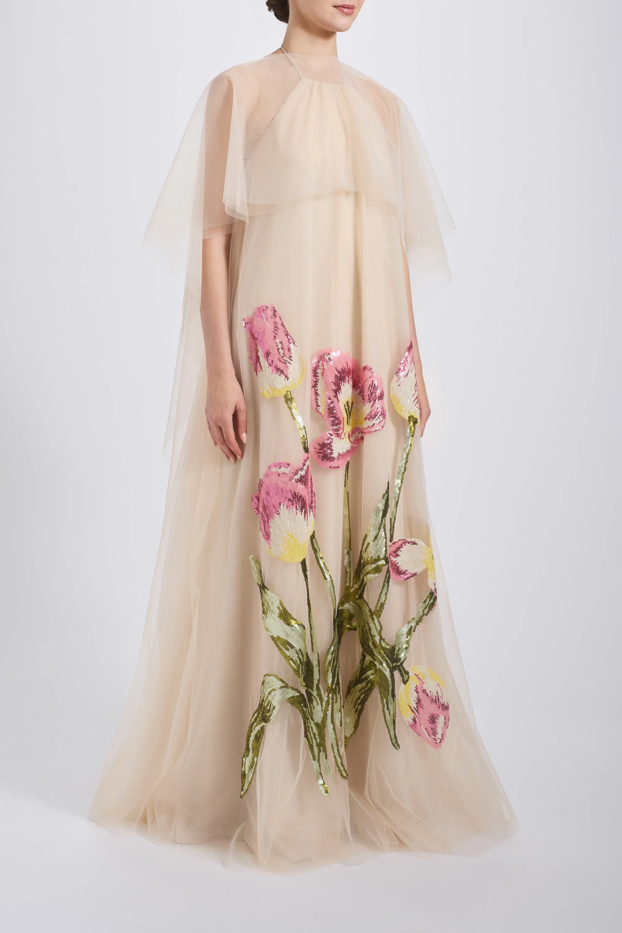 P799U - Champagne sold by Amsale product image thumbnail 2