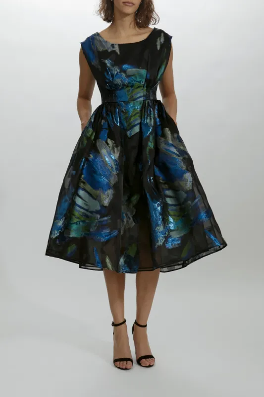 P477J - Blue-Green-Multi sold by Amsale