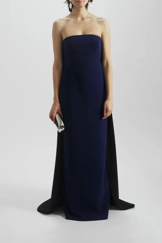 Italian Stretch Crepe Sheath Gown sold by Amsale